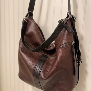 Rough and Tumble Large Double Zip Hobo